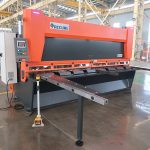 QC11y K-4X2500 sheet metal bakal hydraulic guillotine naggugupit machine para sa pagputol bakal aluminyo