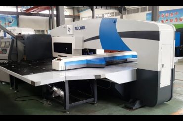 cnc punch press manufacturers - turret punch presses - 5-axis cnc servo punching machine