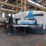 nagtatrabaho istasyon cnc turret punch pindutin, cnc pagsuntok machine