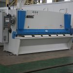 QC11Y cnc hydraulic shearing machine, steel cnc shearing machine, metal sheet shearing machine